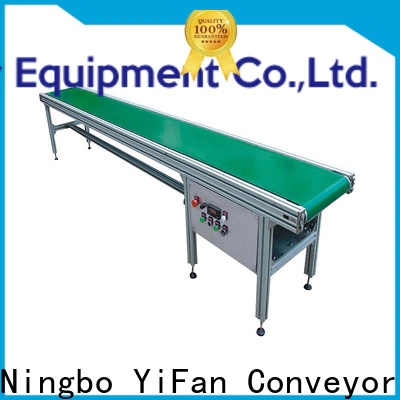 YiFan Conveyor stainless powered belt conveyor company for daily chemical industry