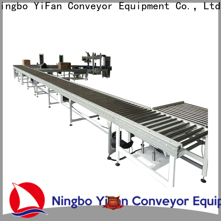 YiFan Conveyor Top assembly line conveyor belt suppliers for carton transfer