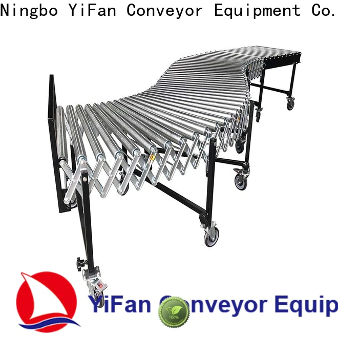 YiFan Conveyor Latest inclined conveyor company for warehouse logistics