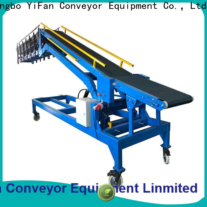 YiFan Conveyor walking truck loading conveyors supply for dock