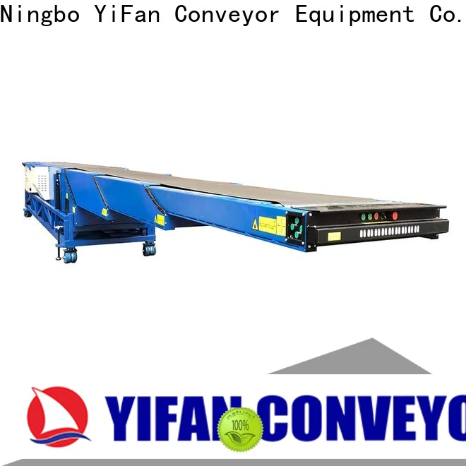 YiFan Conveyor mobile wide belt conveyors supply for warehouse