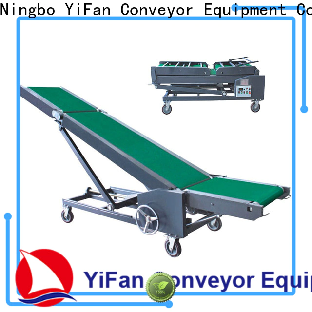 Top truck loading conveyor systems container for business for warehouse