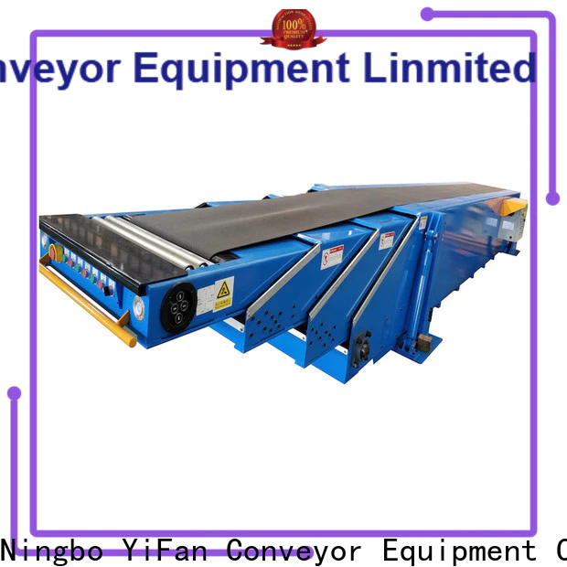 YiFan Conveyor belt z type belt conveyor company for warehouse