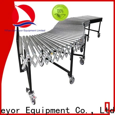 YiFan Conveyor New inclined conveyor manufacturers for warehouse logistics