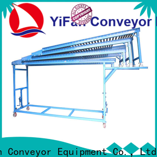 YiFan Conveyor Latest telescopic roller supply for grain transportation