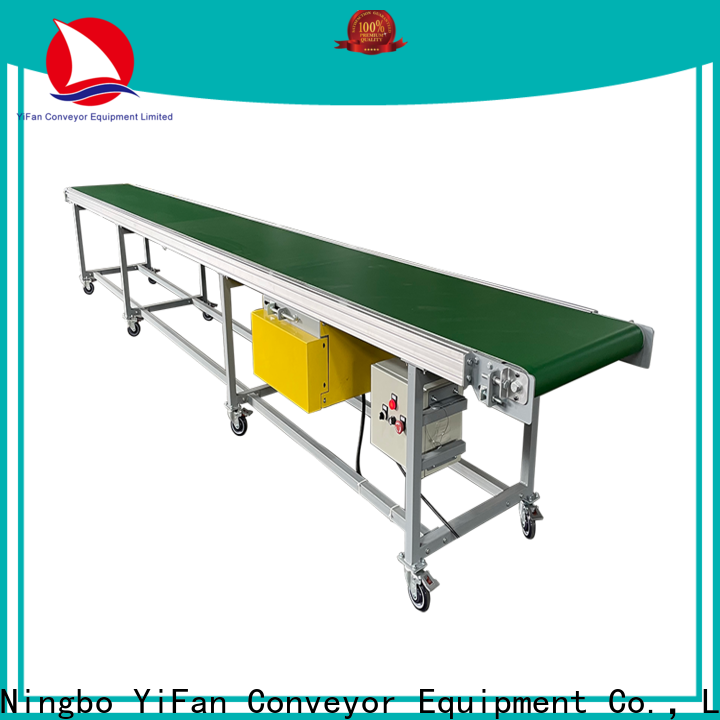 YiFan Conveyor Latest small conveyor belt system for business for logistics filed