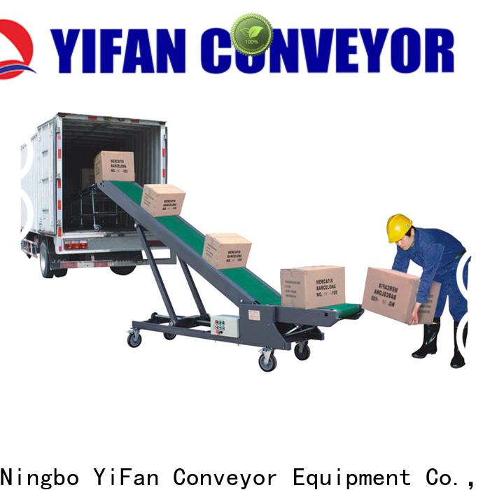 Latest truck conveyor portable factory for airport