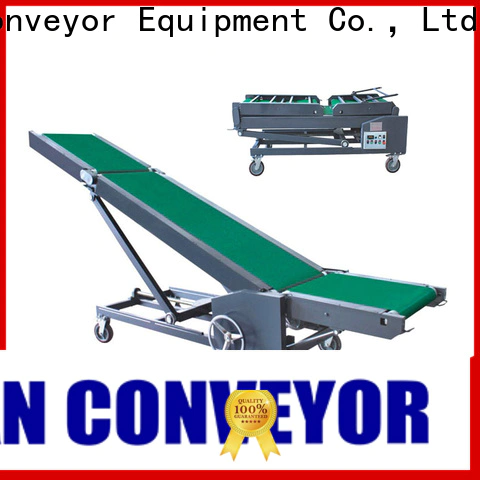 New truck conveyor portable manufacturers for dock