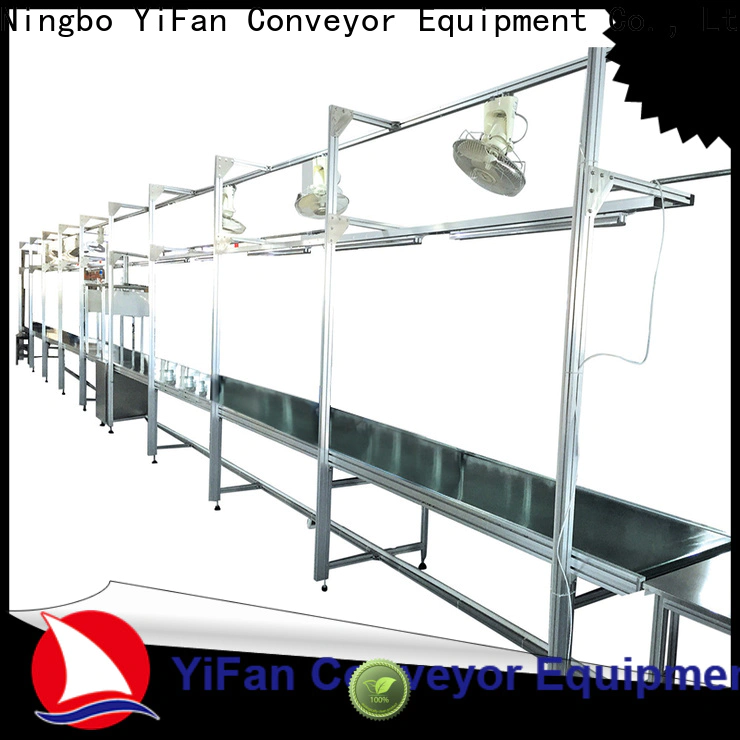 YiFan Conveyor stainless food grade conveyor belt supply for light industry