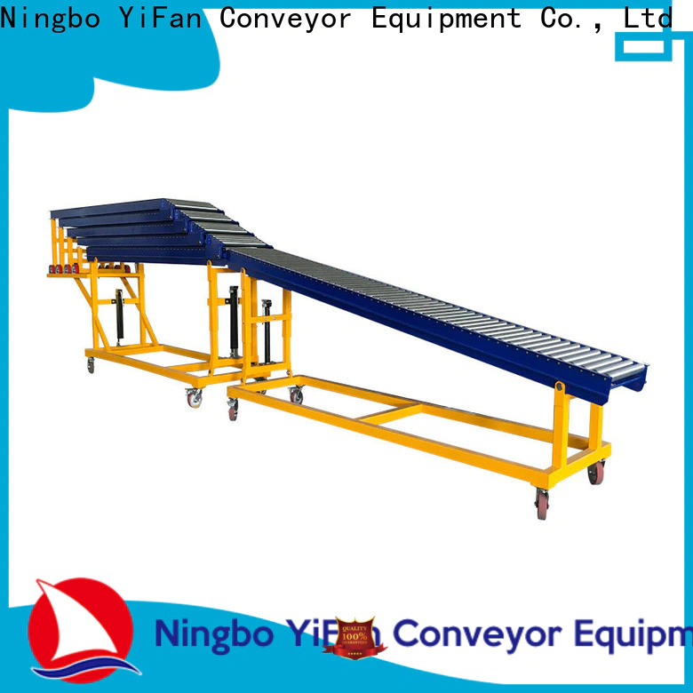 YiFan Conveyor Custom stainless steel gravity roller conveyor factory for mineral