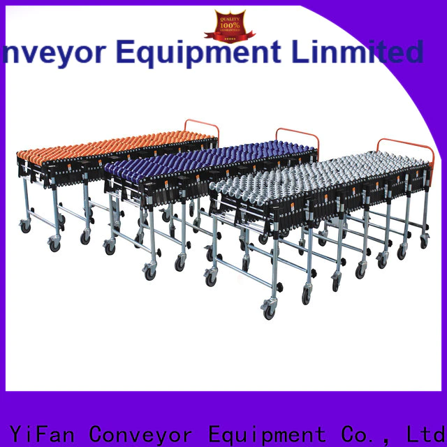 YiFan Conveyor self flexible skate wheel conveyor manufacturers for airport