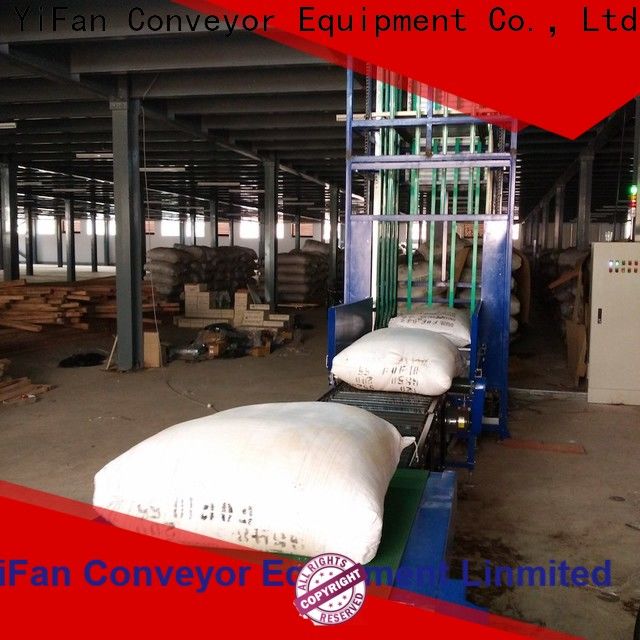 YiFan Conveyor vertical vertical reciprocating conveyor company for warehouse