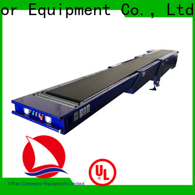 YiFan Conveyor stages belt conveyor supplier supply for warehouse