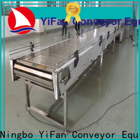 YiFan Conveyor chain plastic slat chain conveyor supply for printing industry