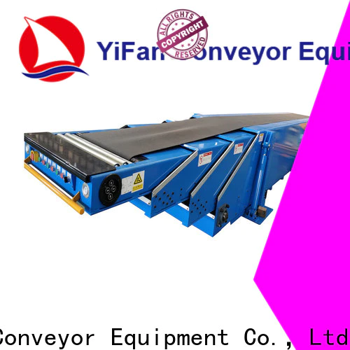Wholesale z type belt conveyor container factory for storehouse