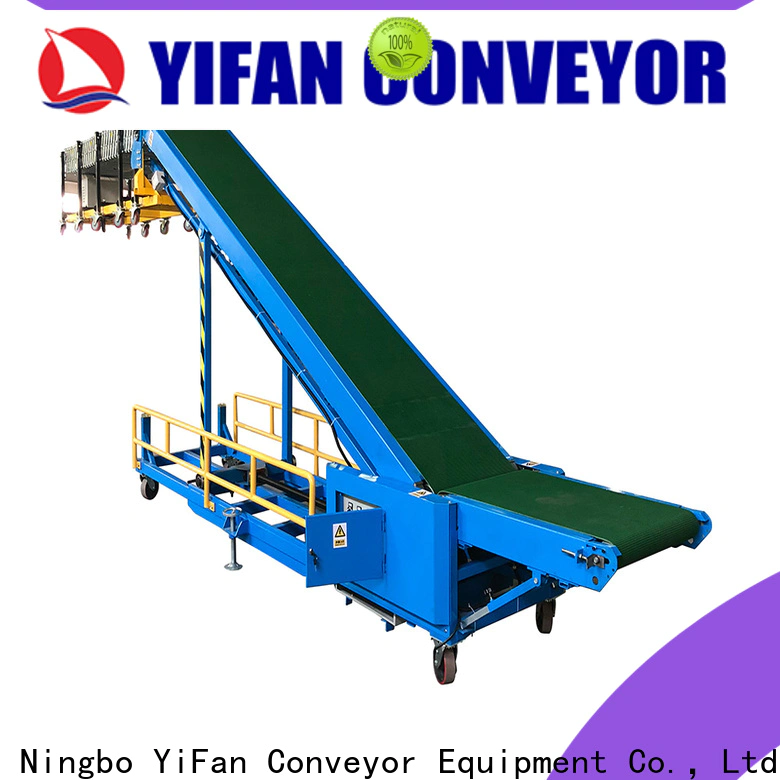 YiFan Conveyor Best self loading container trailer company for dock