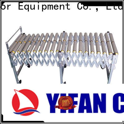 YiFan Conveyor flexible expandable roller conveyor factory for industry