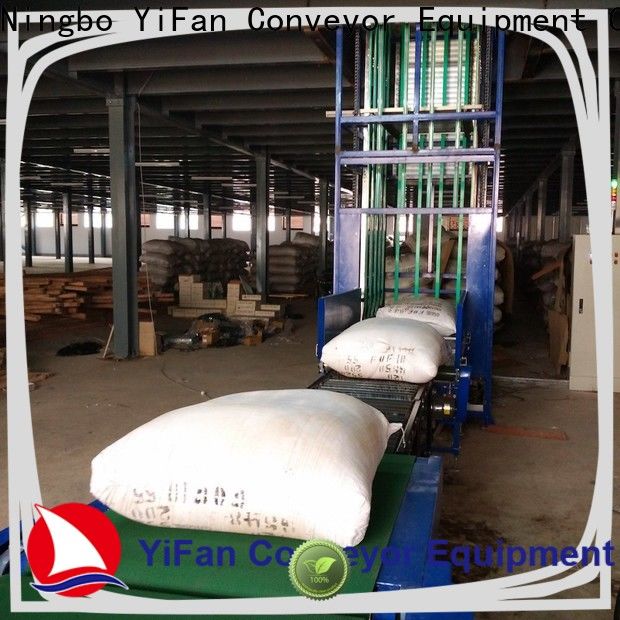 YiFan Conveyor vertical vertical lifting conveyor suppliers for airport