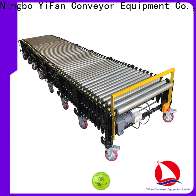YiFan Conveyor Custom flexible motorized roller conveyor suppliers for storehouse