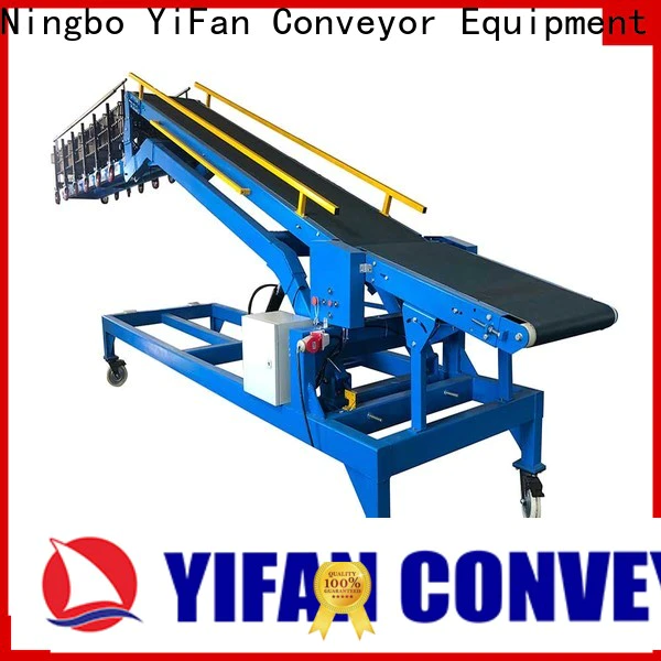 YiFan Conveyor 20ft container unloading ramp supply for airport