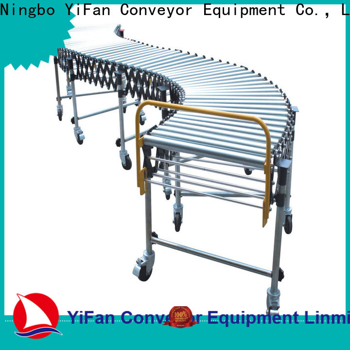YiFan Conveyor medium flexible gravity roller conveyor factory for industry