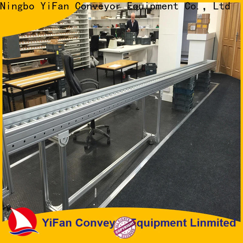 YiFan Conveyor conveyor conveyor belt idler manufacturers for carton transfer