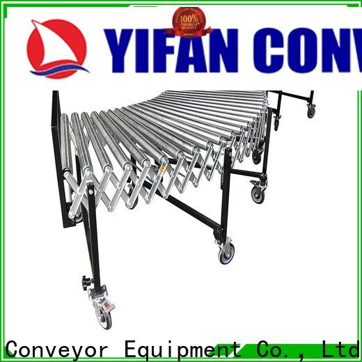 YiFan Conveyor double motorized roller conveyor supply for industry