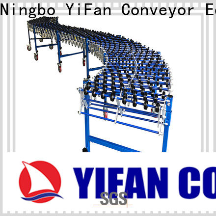 YiFan Conveyor flexible Plastic Skate Wheel Conveyor factory for workshop