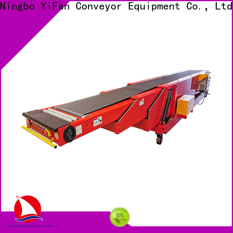 YiFan Conveyor New powered belt conveyor systems manufacturers for seaport