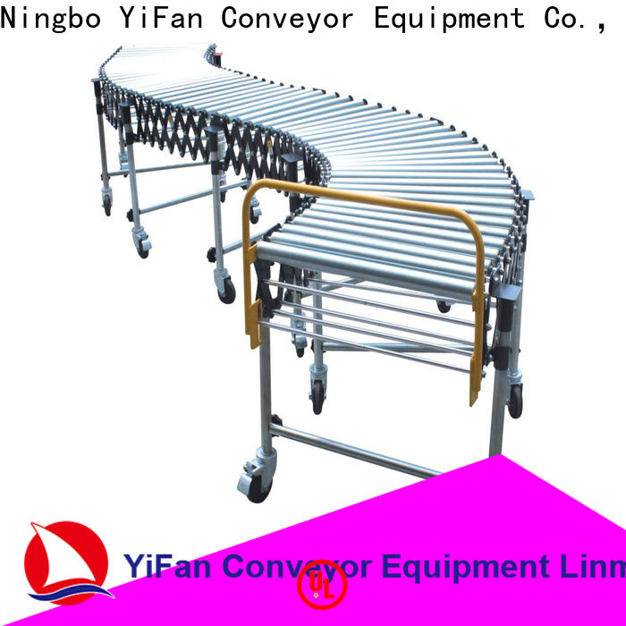 YiFan Conveyor flexible roller conveyor table manufacturers for industry