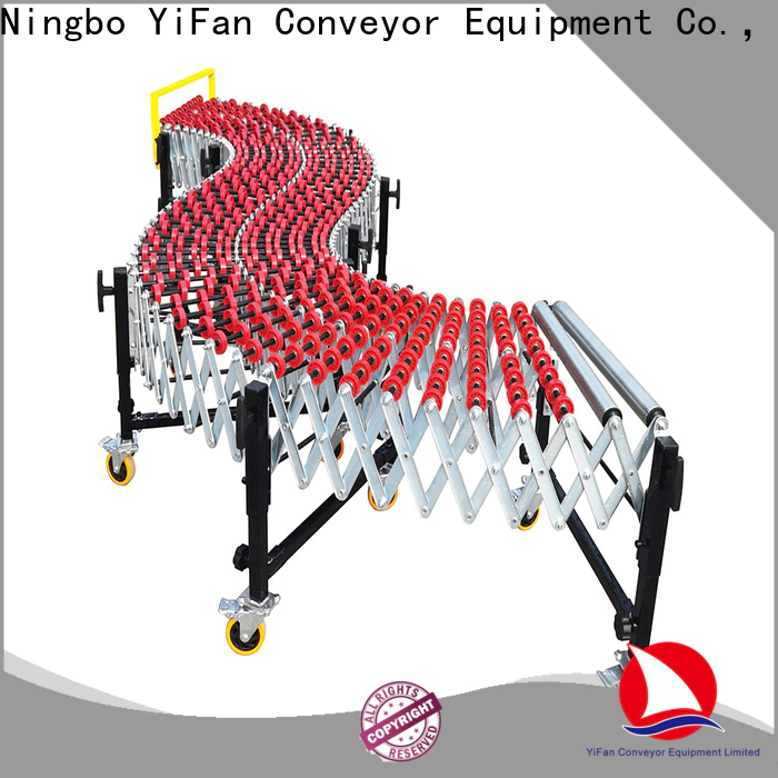 YiFan Conveyor Best powered skate wheel conveyor supply for factory