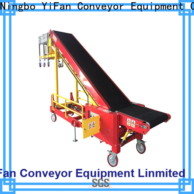 YiFan Conveyor 20ft truck unloading equipment factory for warehouse
