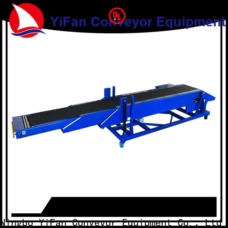 YiFan Conveyor Top telescopic conveyor system supply for harbor