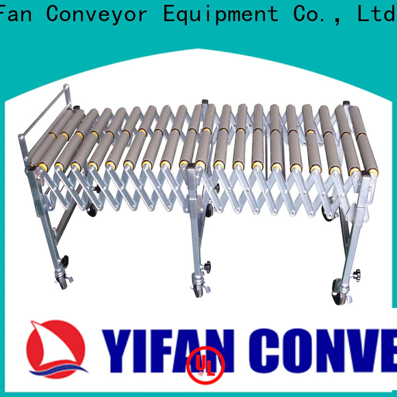 YiFan Conveyor Best flexible gravity roller conveyor factory for industry