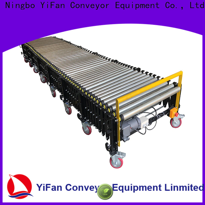 YiFan Conveyor Latest mobile roller conveyor manufacturers for warehouse