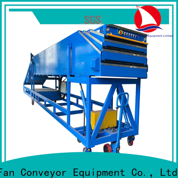 YiFan Conveyor 40ft container unloading system manufacturers for dock
