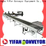 YiFan Conveyor aluminum stainless steel belt conveyor manufacturers for material handling sorting