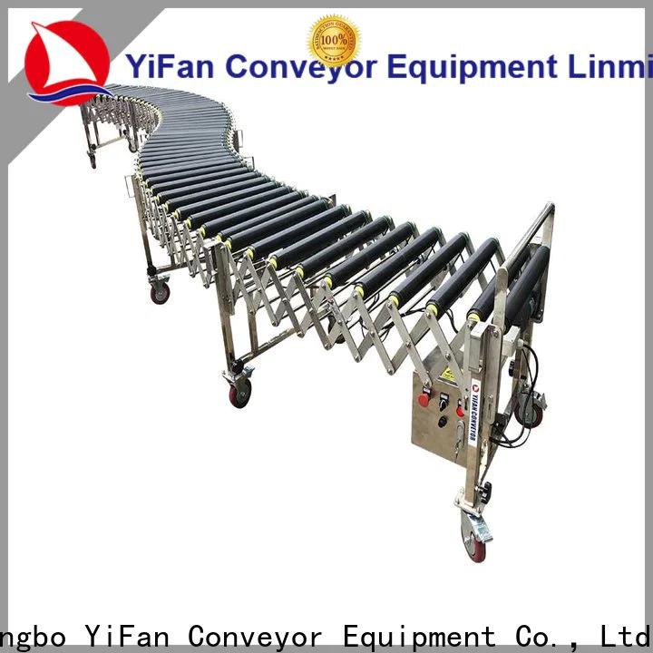 YiFan Conveyor conveyorv flexible roller conveyor manufacturers for warehouse