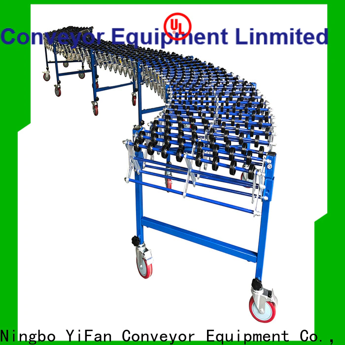 YiFan Conveyor Best aluminum skate wheel conveyor supply for airport