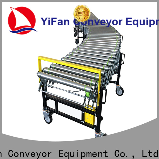 YiFan Conveyor automatic unloading rollers suppliers for harbor