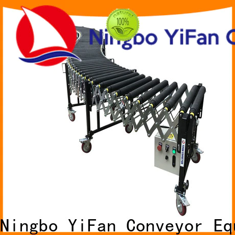 YiFan Conveyor coated flexible roller conveyor suppliers for harbor