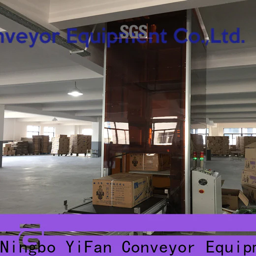 YiFan Conveyor Custom vertical lift conveyor company for airport