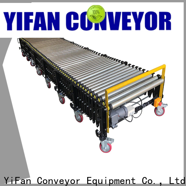 YiFan Conveyor roller mobile roller conveyor suppliers for harbor