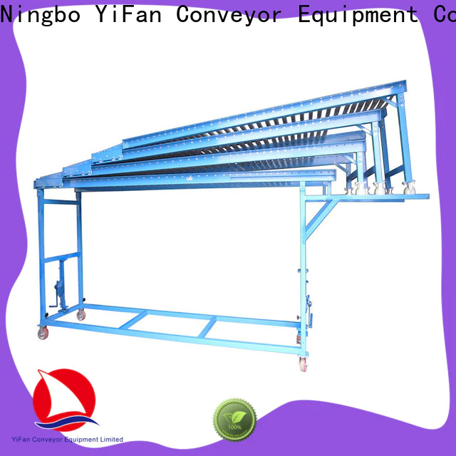 YiFan Conveyor New stainless steel gravity roller conveyor suppliers for storehouse