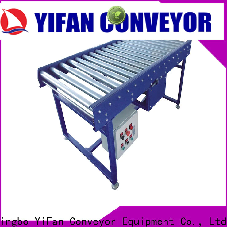 YiFan Conveyor stainless 90 degree curve conveyor manufacturers for factory
