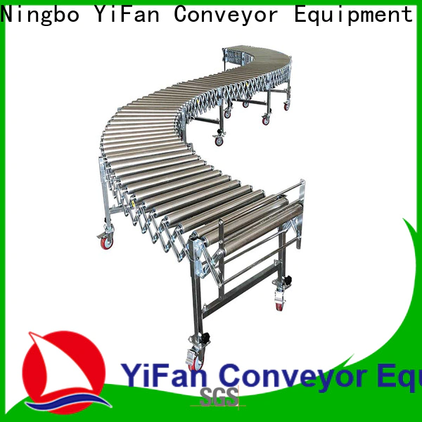YiFan Conveyor duty flexible roller conveyor suppliers for warehouse logistics