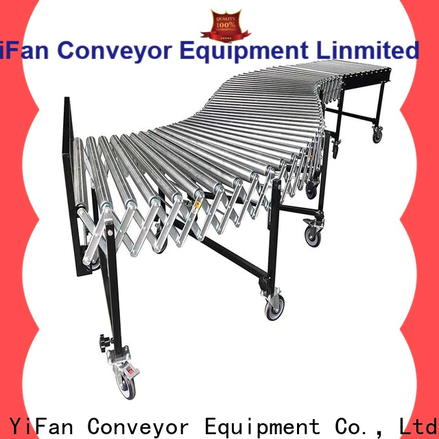 YiFan Conveyor pvc gravity roller conveyor supplier factory for industry