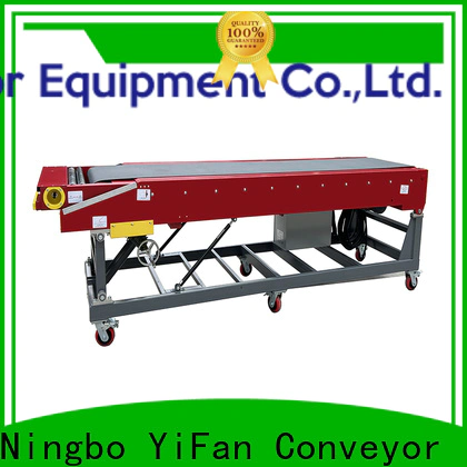 YiFan Conveyor telescopic reversible belt conveyor company for workshop