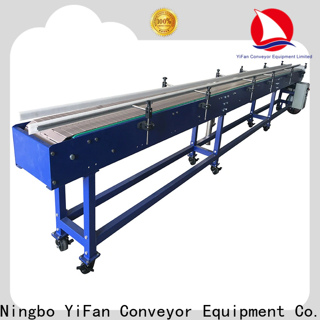 YiFan Conveyor steel slat conveyor company for beer industry