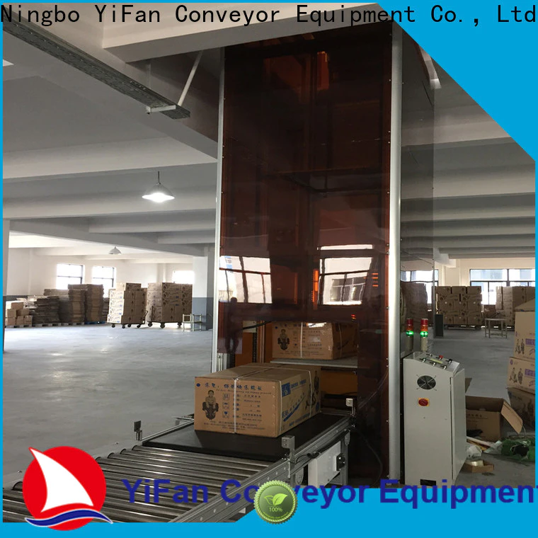 YiFan Conveyor Type Z lifting conveyor factory for dock